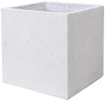 Verve Ghiveci flori VERVE Nore, lut, 30 x 30 x 30 cm, gri deschis
