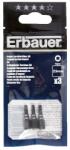 Erbauer Set 3 biti impact ERBAUER, 25mm Set capete bit, chei tubulare