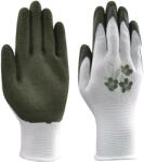 VERVE Manusi pentru gradinarit VERVE, marimea M, latex, verde/alb