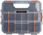 Magnusson Organizator pentru unelte cu 18 compartimente MAGNUSSON, 31.5 x 25 x 5 cm, polipropilena, negru