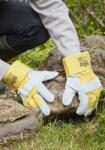SITE Manusi protectie Site Rigger KF300, piele cu captuseala antitermica, gri-galben, marime L