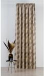 MENDOLA Draperie Orient, rejansa, 140 x 260 cm, semiopac, maro-auriu