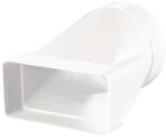 VENTS Conector ventilatie, 100 x 120 x 60 mm, alb