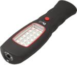 DIALL Mini lampa de inspectie LED DIALL, 1 LED 35 lumeni si 18 LED 110 lm, IP20, 3xAAA, negru