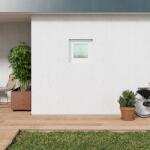 Fortia Fereastra termopan PVC, alb, 4 camere, 56 cm x 56 cm, Stanga, Simpla deschidere