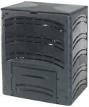 VERVE Lada compostor de gradina VERVE, 60 x 80 x 100 cm, 500L, plastic termoformat, negru Compostator