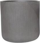 Verve Ghiveci flori VERVE, lut, D 36 cm, gri inchis
