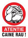 Creative Sign Indicator Atentie Caine Rau Creative Sign