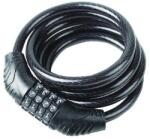 Smith And Locke Antifurt otel bicicleta SMITH AND LOCKE, invelis PVC, 8 x 1200mm, cifru, negru