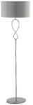 GoodHome Lampa podea GOODHOME Carnavon, 60W, E27, argintiu