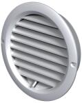 VENTS Grila PVC, 100 mm, reglaj manual, alb Vents