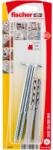 Fischer Set 2 dibluri, nylon, L 10 X 100 MM