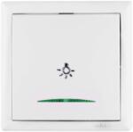 RELEE Buton sonerie LED, 10 A, alb Relee Medias