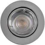 COLOURS Spot LED integrat GOODHOME, GU10, 4.9W, 345 lm, 2700K, crom
