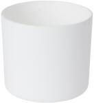 GoodHome Ghiveci din plastic, alb, forma rotunda, 10 cm GoodHome