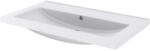 GoodHome Lavoar pe blat GOODHOME Nira, ceramica, 80.4 x 45.5 cm, alb lucios