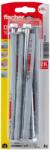 Fischer Diblu FISCHER Duoxpand, 10 x 160 mm, 4 buc, nailon, gri