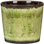 Scheurich Ghiveci, rotund verde Glaze, 13 cm Scheurich