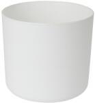 GoodHome Ghiveci rotund GOODHOME, plastic, 25.3 cm, alb