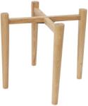 GOODHOME Suport ghiveci din lemn, natur, 29, 5 cm inaltime GoodHome