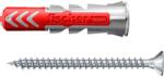 Fischer Diblu universal FISCHER DuoPower, nylon, cu surub, 8 x 40 mm, 50 bucati