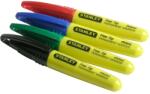 STANLEY Mini Marker permanent STANLEY Fine Tipe, varf subtire, 72 bucati, multicolor