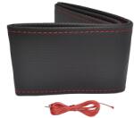 Otom Husa volan auto cu snur OTOM 38864, negru-rosu (38864)