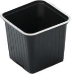 NAPOCHIM Ghiveci rasad patrat NAPOCHIM, polipropilena, 8 x 8 x 7 cm, negru