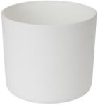 GoodHome Ghiveci rotund GOODHOME, plastic, 23.4 cm, alb