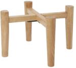 GOODHOME Suport ghiveci flori GOODHOME, lemn, 27.2 x 27.2 x 16 cm, maro