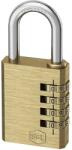 Smith And Locke Lacat cu cifru SMITH AND LOCKE, alama, 50mm, auriu