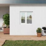 Fortia Fereastra termopan PVC, alb, 4 camere, 116 cm x 116 cm, Dreapta, Simpla deschidere