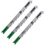 ERBAUER Lame fierastrau Erbauer, pentru lemn, 5-50 mm, 3 buc Panza fierastrau