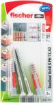 Fischer Set de 2 dibluri duopower 8x48 mm cu holsurub de inox A2 pentu fixari etanse in zone constant umede Fischer