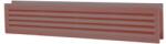VENTS Grila ventilatie cu usa dubla, PVC, 453 x 91 mm, maro