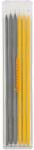 Magnusson Set mine grafit creion tamplar MAGNUSSON, D 2.8 mm, ABS si policarbonat, galben/negru, 6 buc
