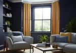 GOODHOME Draperie Taowa, galben, 140 x 260 cm GoodHome