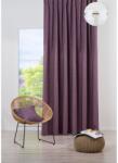 MENDOLA Draperie Atacama, inele, 140 x 260 cm, semiopac, mov