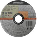 Universal Fit Disc taiere multimat Universal Fit, 115 x 1.6 mm Disc de taiere