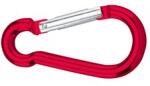 Dorner + Helmer Carabina aluminiu eloxat, 6 x 60 mm, rosu
