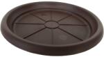 HARPLAST Farfurie ghiveci rotunda DALIA, plastic, 23 cm, maro