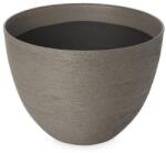 Verve Ghiveci flori VERVE, plastic, D 50 cm, gri