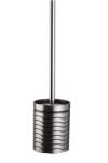 BISK Set perie toaleta BISK Lines 06327, argintiu (ACCBIS06327)