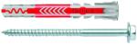 Fischer Diblu nylon duopower 10 x 80 cu holsurub aferent partial filetat cu cap hexagonal Fischer