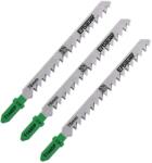 Erbauer Lame fierastrau Erbauer T144DP, pentru lemn, 5-50 mm, 3 buc
