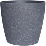 Verve Ghiveci flori VERVE, plastic, D 35 cm, negru