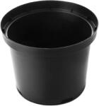 NAPOCHIM Ghiveci rasad rotund NAPOCHIM, polipropilena, 26 x 20.5 cm, negru