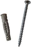 Fischer Diblu universal cu guler si surub FISCHER UX 8 x 50 R, 8 x 50 mm, 5 buc, nailon, gri