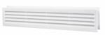 VENTS Grila ventilatie cu usa dubla, PVC, 453 x 91 mm, alb