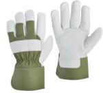 VERVE Manusi pentru gradinarit VERVE, marimea XL, piele, verde/alb